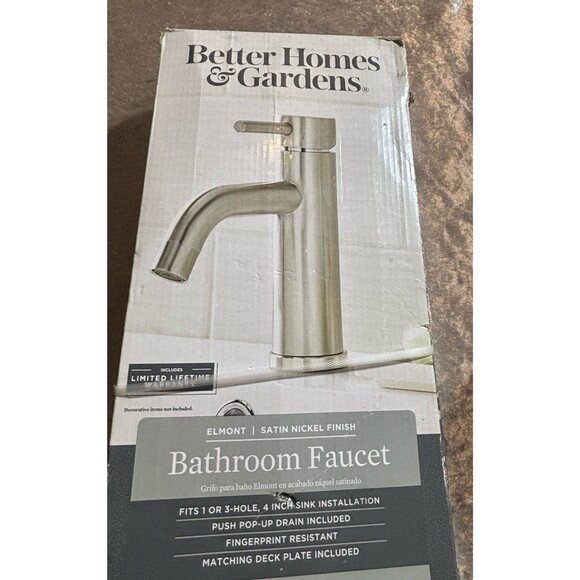 Nwt bathroom single whole bathroom faucet - Picture 1 of 4